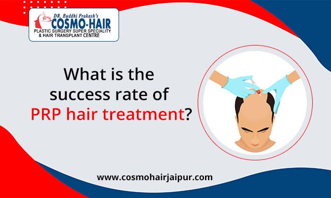 What is the success rate of PRP hair treatment?