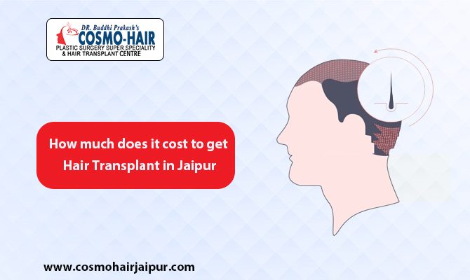 How much does it cost to get a hair transplant in Jaipur?